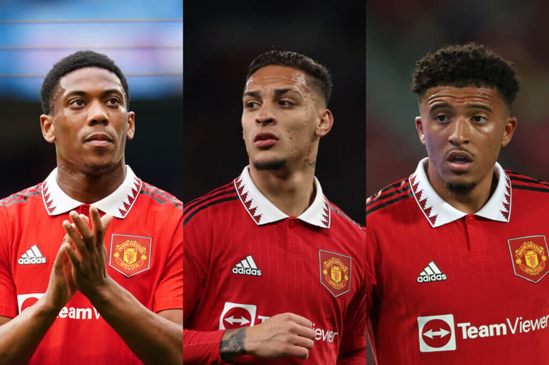 Martial, Antony and Sancho out of Manchester United’s trip to Real Sociedad - Bóng Đá