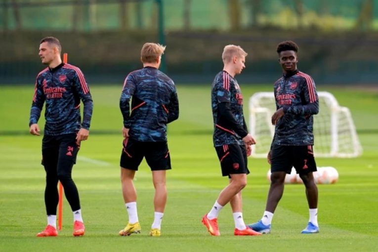 Bukayo Saka spotted in training ahead of Arsenal vs FC Zurich - Bóng Đá