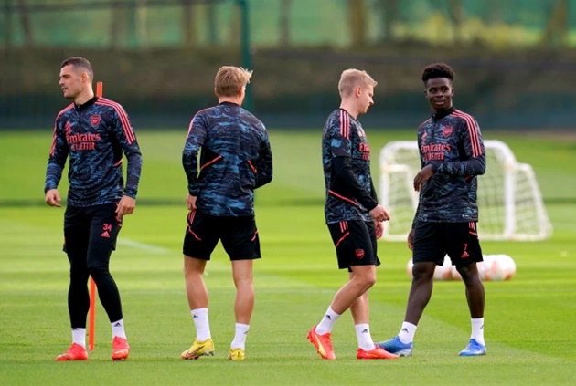 Bukayo Saka spotted in training ahead of Arsenal vs FC Zurich - Bóng Đá